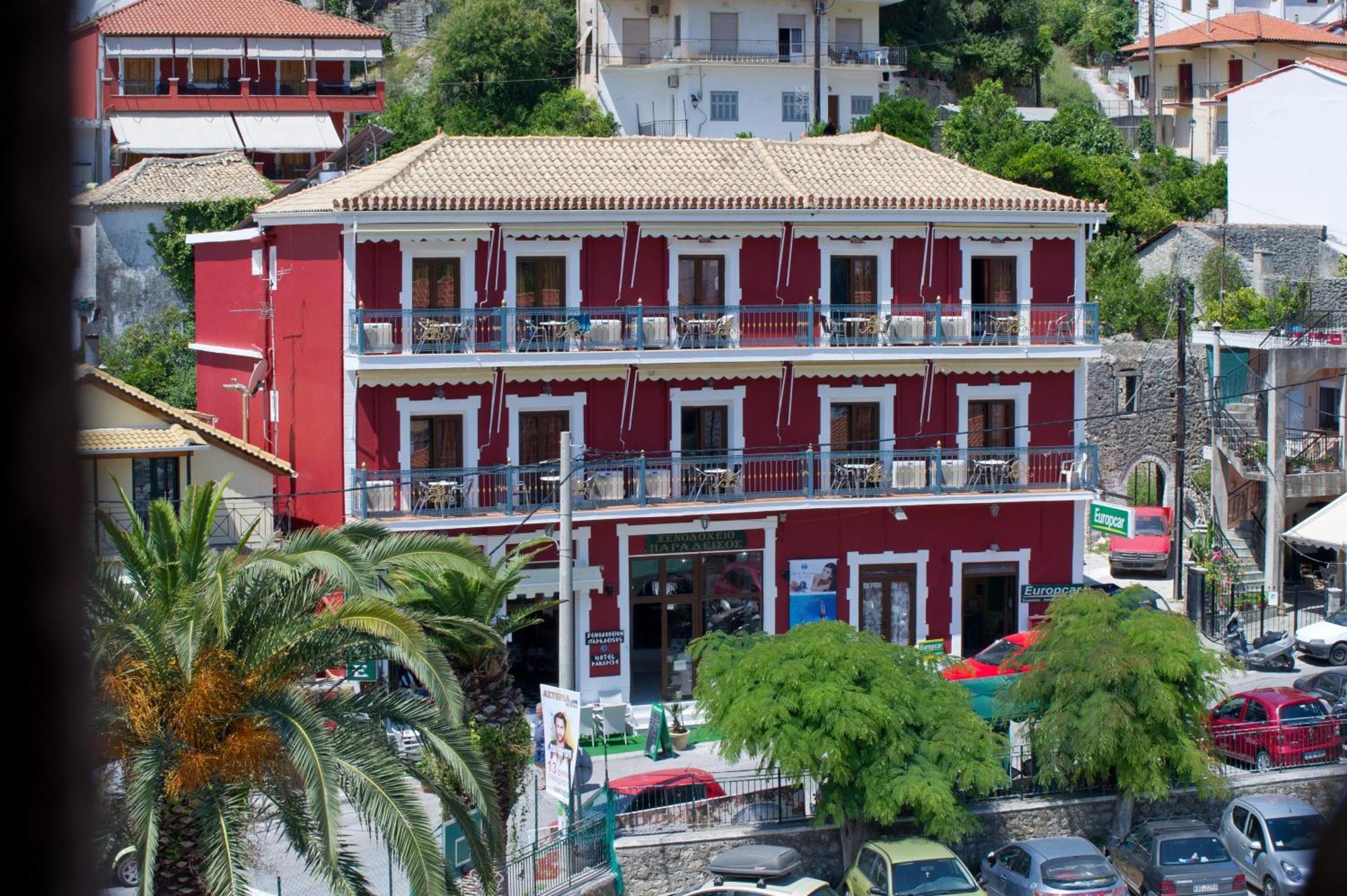 Paradise Hotel Parga Eksteriør billede